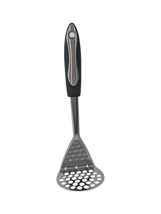 EFG Home, Rubber Handle Stainless Steel Potato Masher 1